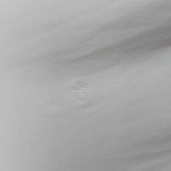 Calvin Klein White Liquid Touch Ultra Soft Mens White Polo CK Preppy Academia XL - Picture 3 of 11